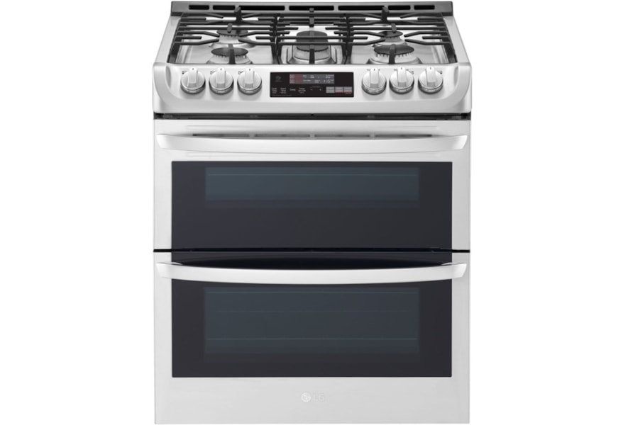 Lg Liances Ltg4715st 6 9 Cu Ft Wi Fi Enabled Gas Double Oven Lg Liances Ltg4715st 6 9 Cu Ft Wi Fi Enabled Gas Double Oven