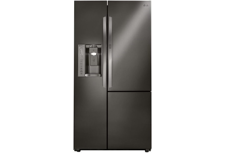 Lg Appliances Lsxs26366d 26 Cu Ft Side By Side Refrigerator With