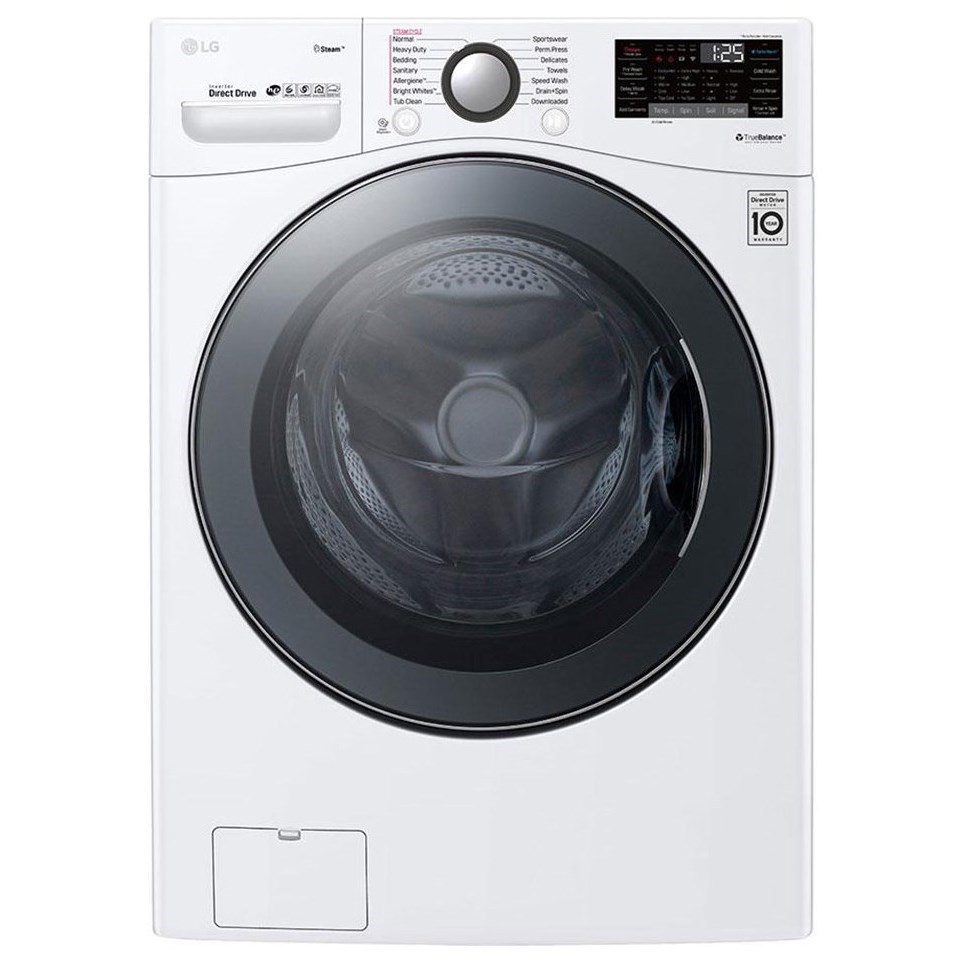 Lg Appliances Wm3900hwa 4 5 Cu Ft Smart Front Load Washer With Turbowash 360 Technology Furniture And Appliancemart Washers Front Load
