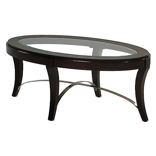 avalon glass top oval cocktail table - rotmans - cocktail/coffee avalon glass top oval cocktail table - rotmans - cocktail/coffee