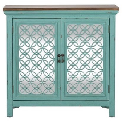 threshold teal cabinet