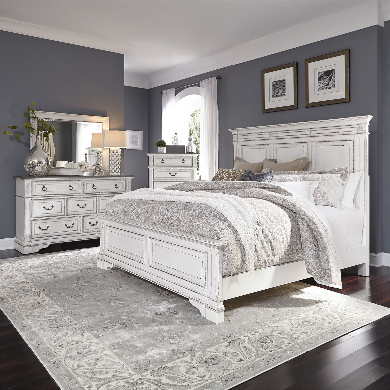 Liberty Furniture Abbey Park 520 Br Kpbdmc King Bedroom Group Gill Brothers Furniture Bedroom Groups