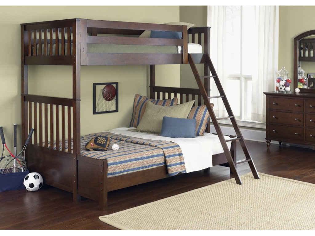 Liberty Furniture Abbott Ridge Youth BedroomTwin Over Twin Bunkbed