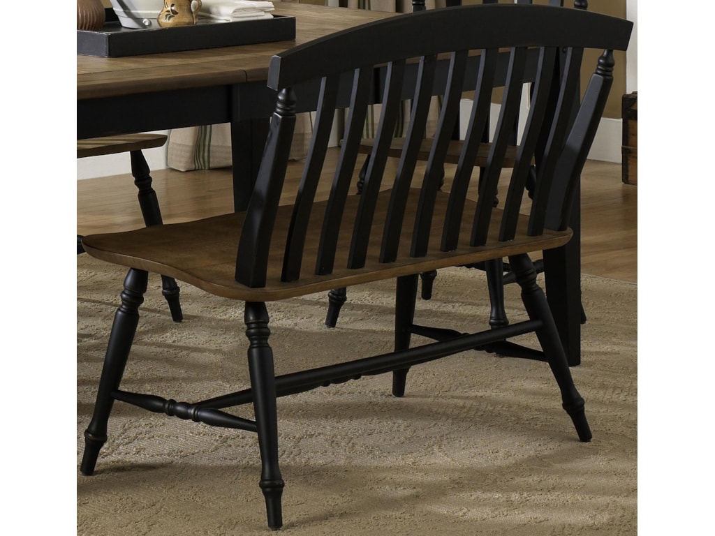 Liberty Furniture Al Fresco IISlat Back Bench