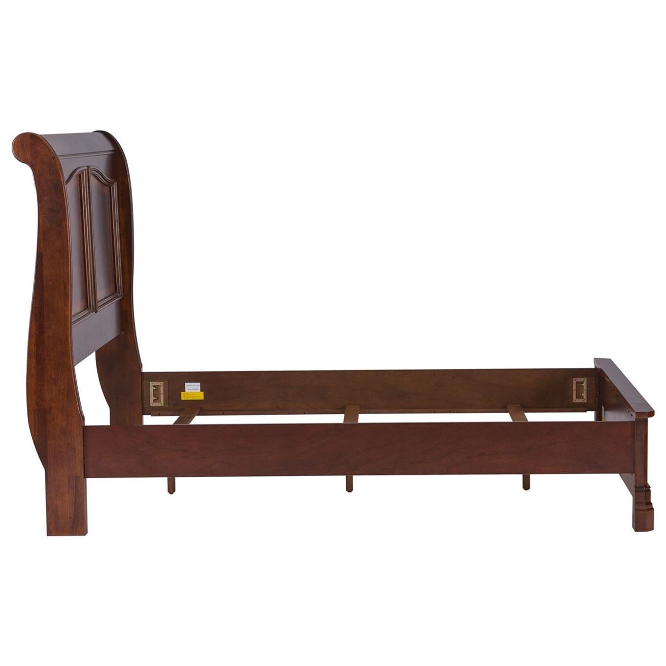 Liberty Furniture Alexandria 722 Br Qsl Queen Sleigh Bed With Low Profile Footboard Gill Brothers Furniture Sleigh Beds