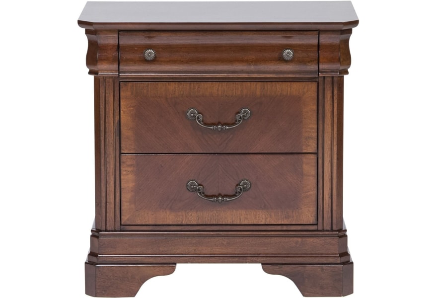 Liberty Furniture Alexandria 722 Br61 Traditional Night Stand With