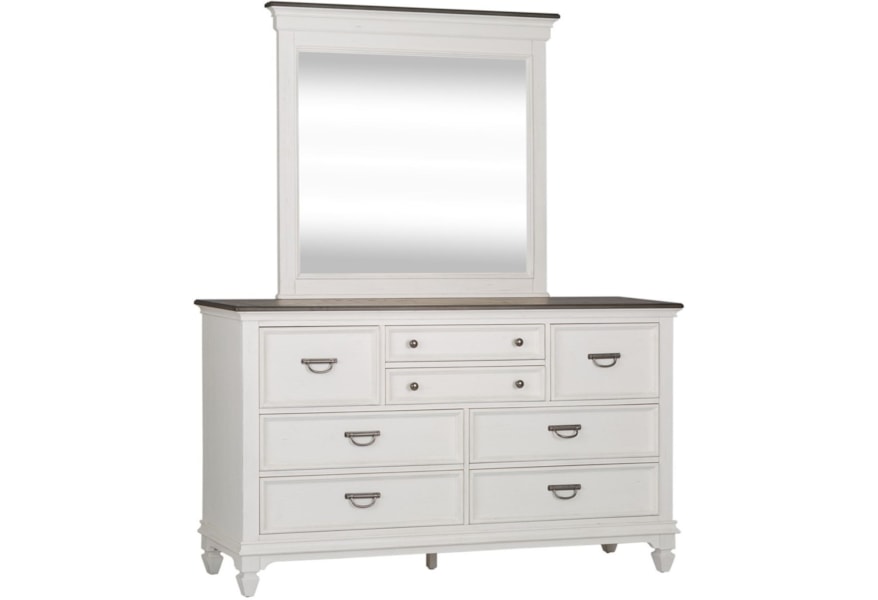 Liberty Furniture Cottage Park 417 Br Dm Cottage 8 Drawer Dresser