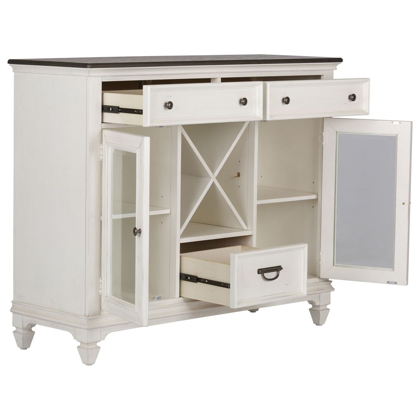 Liberty Furniture Cottage Park 417 Cb5444 Transitional 3 Drawer 2