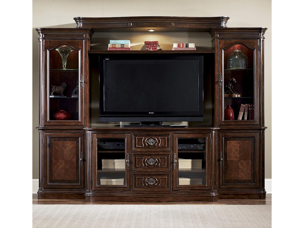 Liberty Furniture Andalusia Entertainment Center Wall Unit