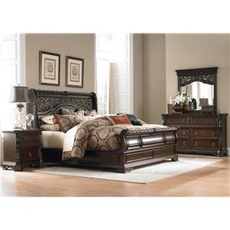 Sleigh Beds In Joliet La Salle Kankakee Plainfield Bourbonnais Ottawa Bradley Shorewood Turk Furniture Result Page 1