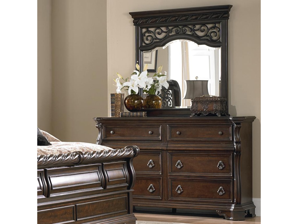 Liberty Furniture Arbor PlaceDresser and Mirror
