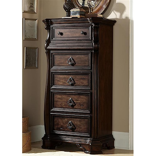 Liberty Furniture Arbor Place Tall 6 Drawer Lingerie Chest - Sheely's ...