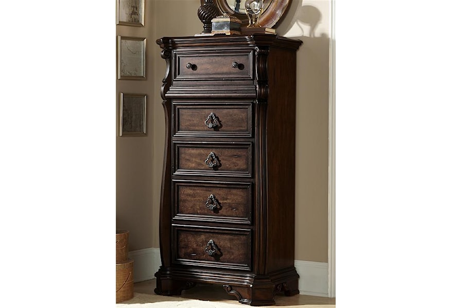 Liberty Furniture Arbor Place 575 Br42 Tall 6 Drawer Lingerie