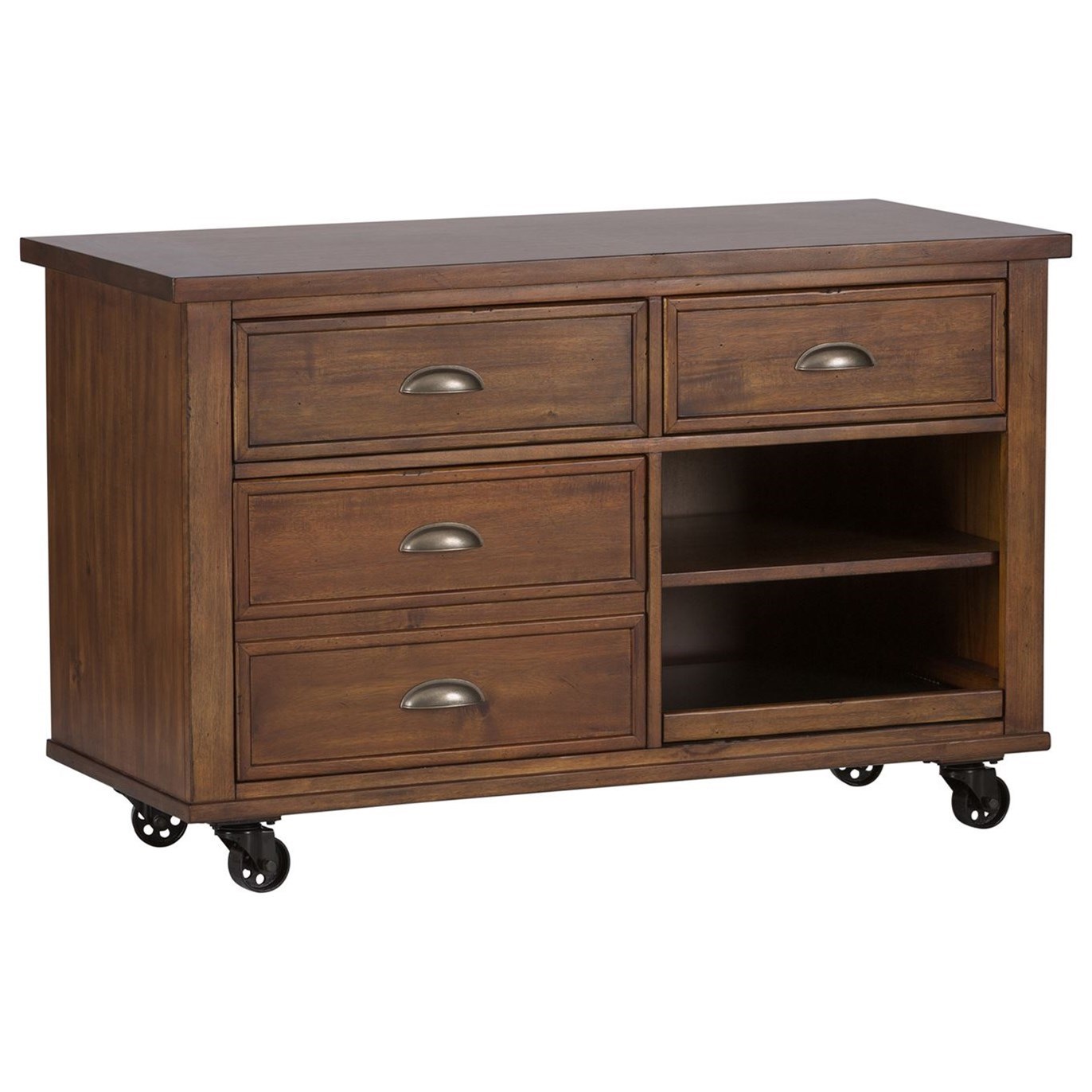 Liberty Furniture Arlington Writing Desk And Credenza Set
