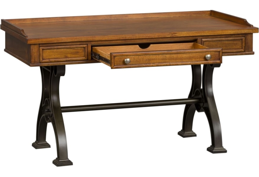 Liberty Furniture Arlington 411 Ho109 Lift Top Writing Desk With Keyboard Drawer Northeast Factory Direct Table Desks Writing Desks Antique Lift Top Writing Desk