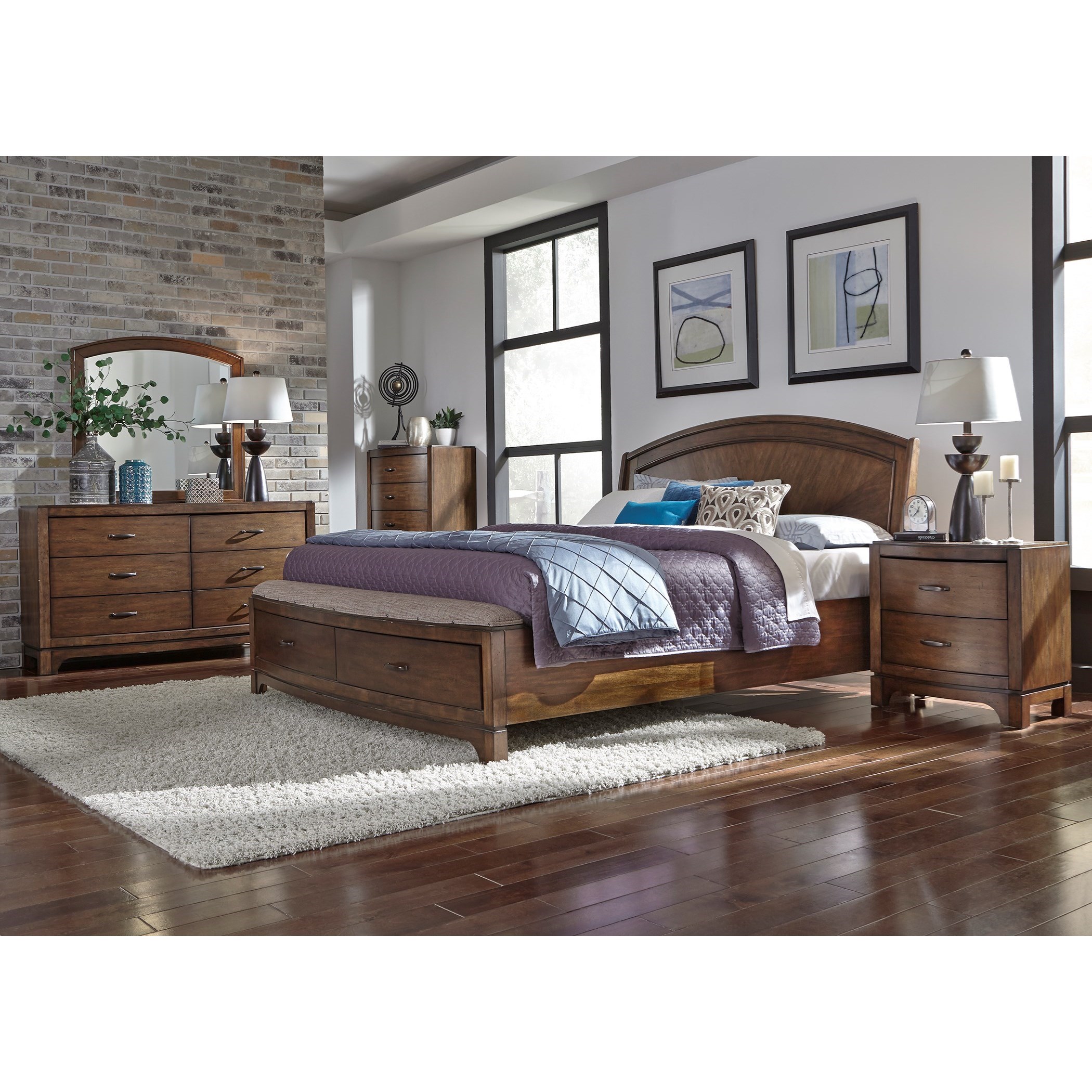 Liberty Furniture Avalon Iii Queen Bedroom Group Royal Furniture
