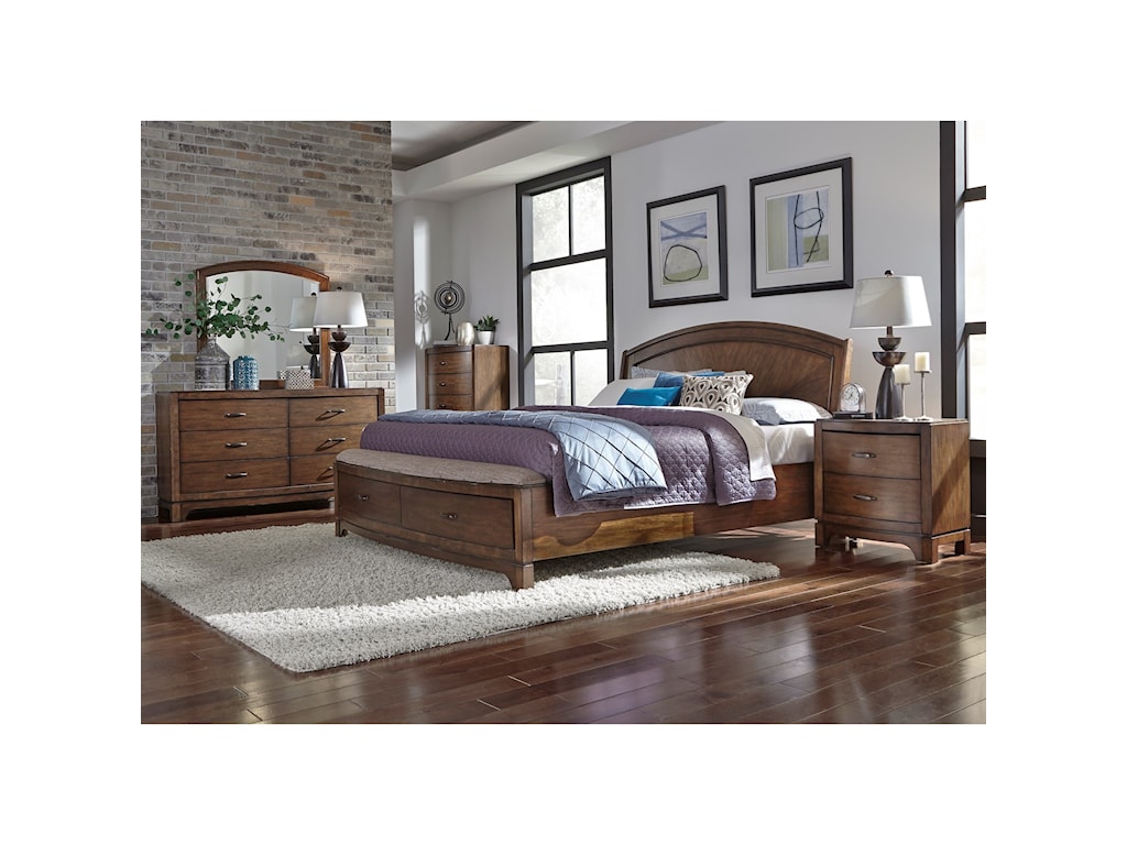 Liberty Furniture Avalon Iii Queen Bedroom Group Royal Furniture