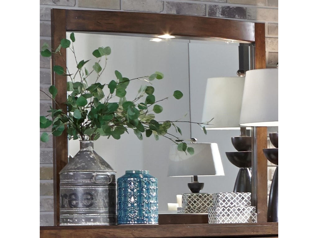 Liberty Furniture Avalon Iii Lighted Dressing Chest Mirror