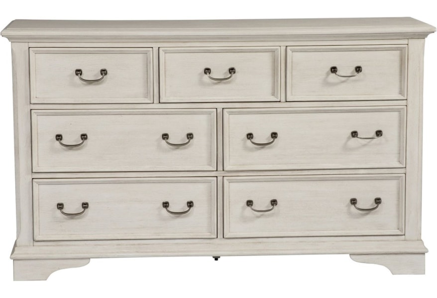 Liberty Furniture Bayside Bedroom Transitional 7 Drawer Dresser