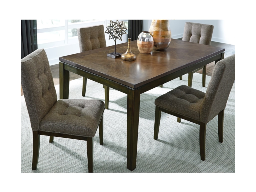 Liberty Furniture Belden Place Contemporary Dining Table With Liberty Furniture Belden Place Contemporary Dining Table With Floating Top Design
