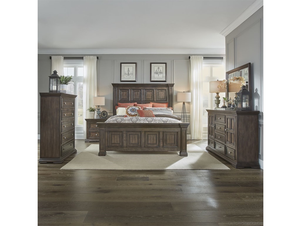 Liberty Furniture Big ValleyKing Panel Bed
