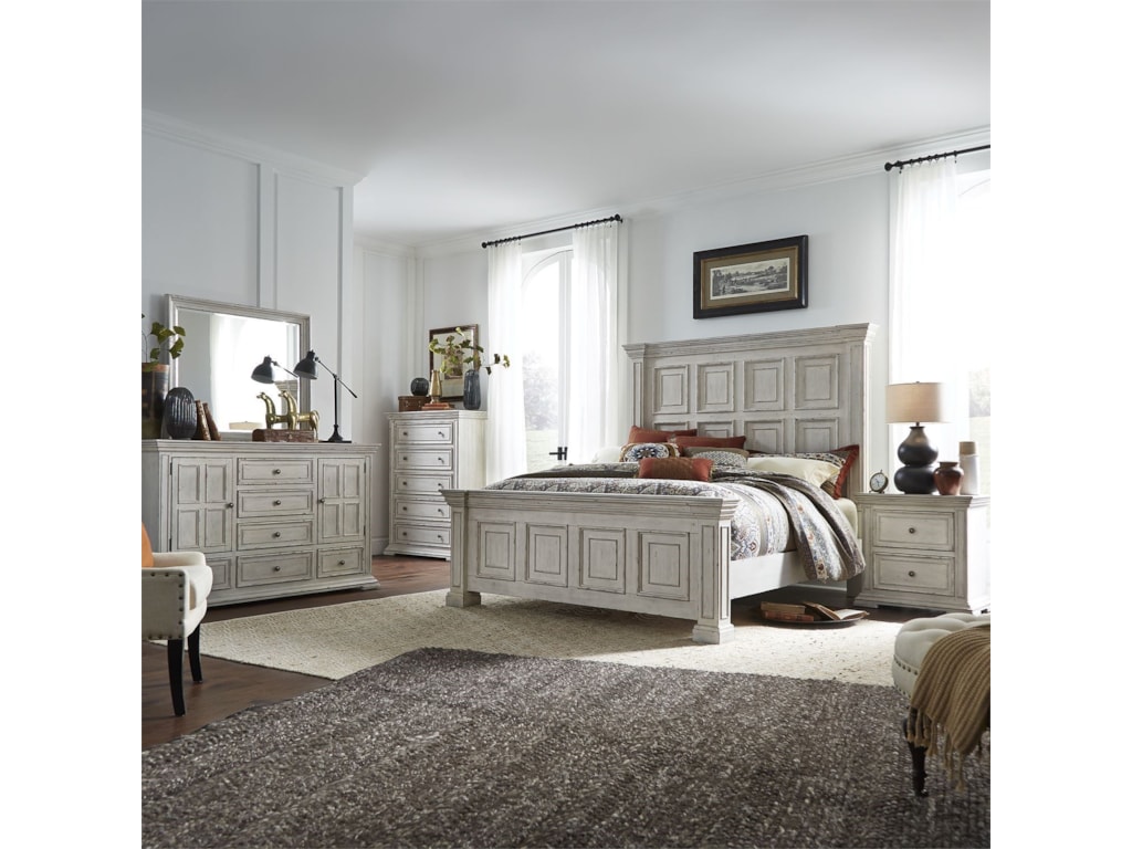 Liberty Furniture Big ValleyQueen Panel Bed