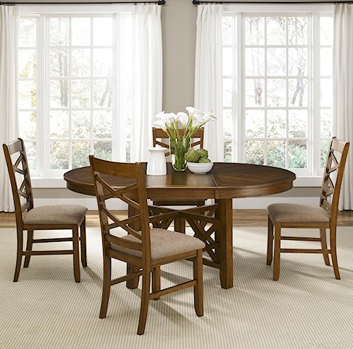 Liberty Furniture Bistro Five Piece Oval Table and Side Chair Dining ... Liberty Furniture Bistro Five Piece Oval Table and Side Chair Dining ...