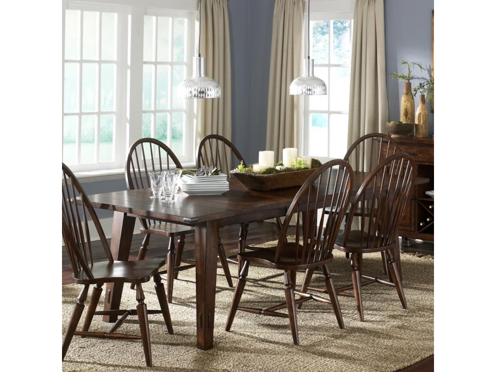 Vendor 5349 Cabin FeverRectangular Leg Table