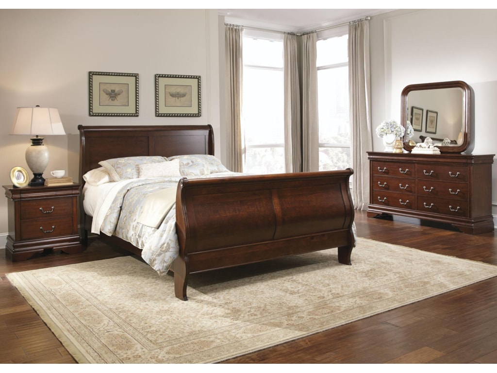 Liberty Furniture Carriage CourtQueen Sleigh Bed