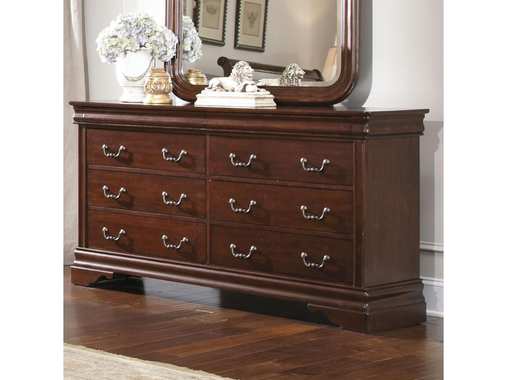 Liberty Furniture Carriage Court 8 Drawer Dresser Rooms For Less