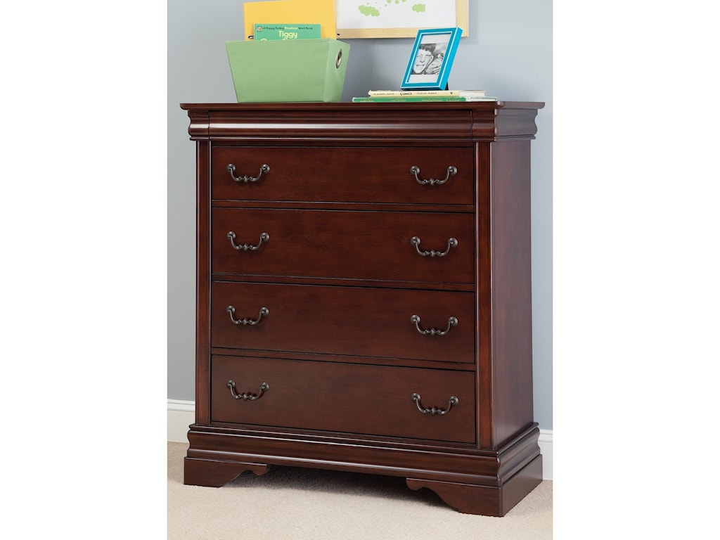 Liberty Furniture Carriage Court Youth Five Drawer Chest Royal