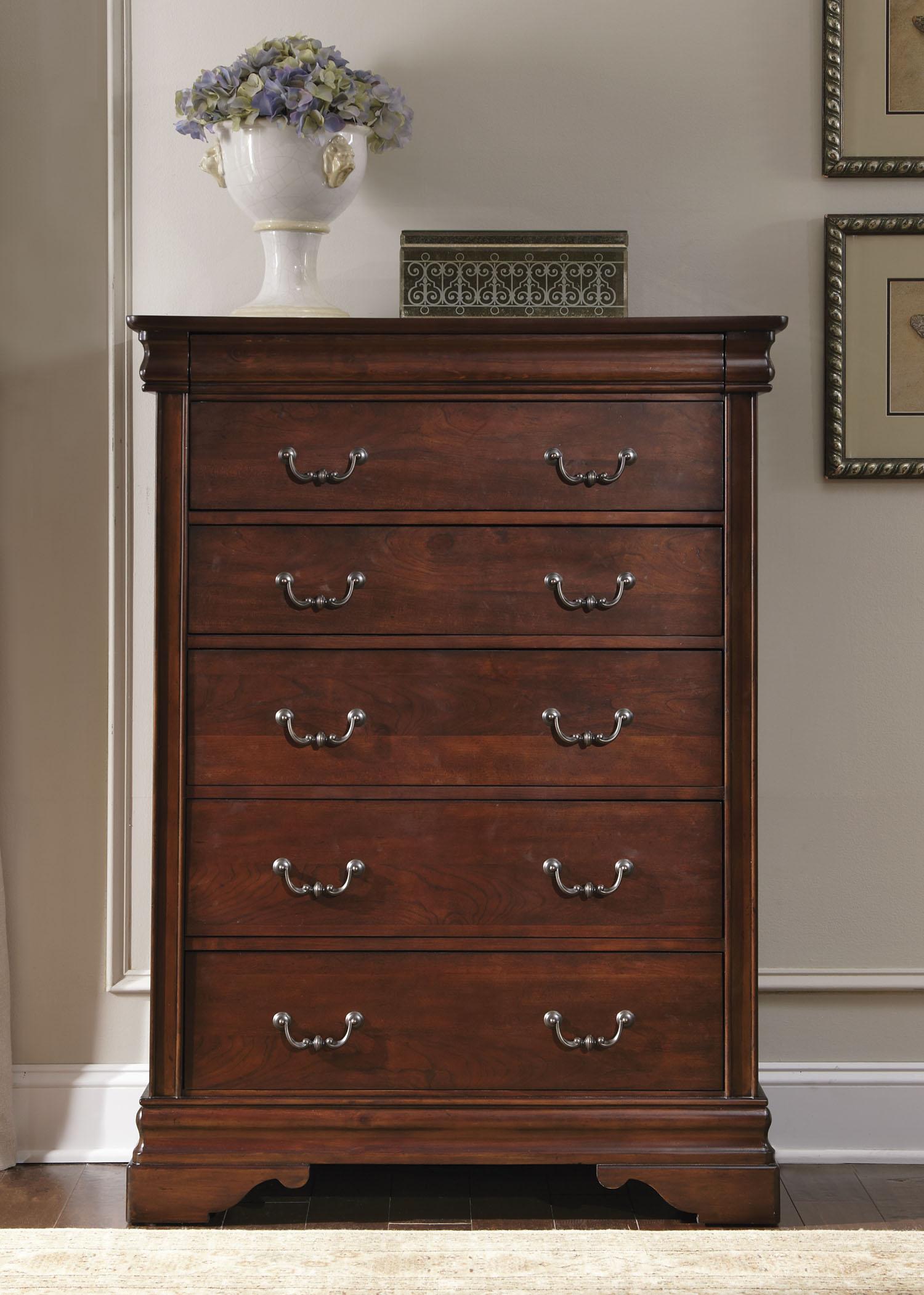Liberty Furniture Carriage Court 6 Drawer Chest With Hidden Drawer