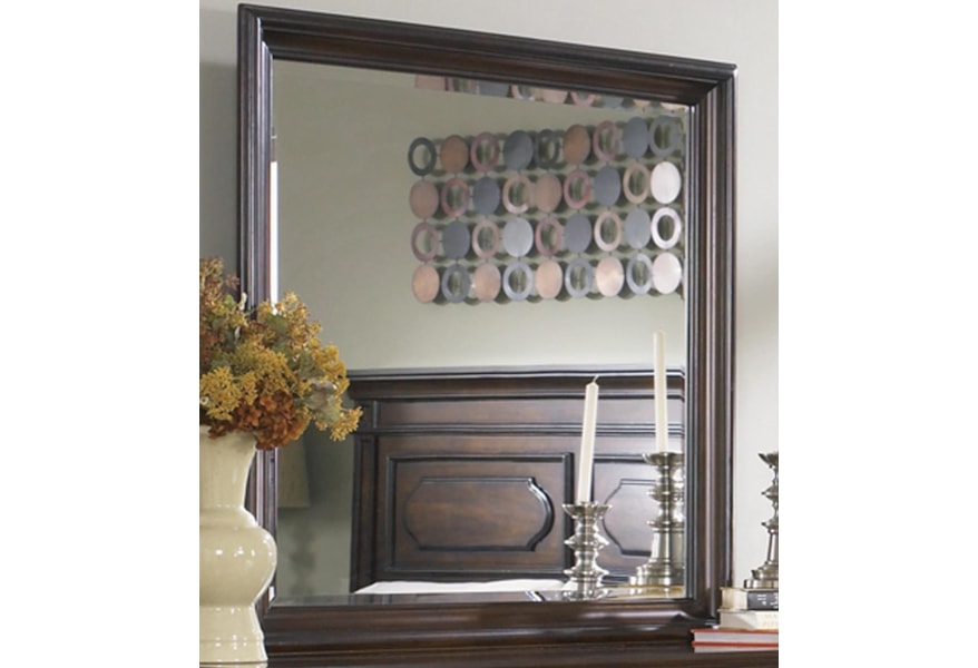 Liberty Furniture Carrington Square Rectangular Mirror For Wall Or
