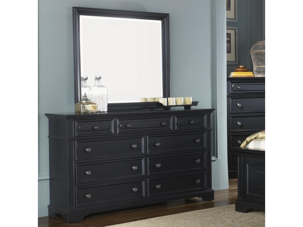 Liberty Furniture Carrington IIDresser and Mirror Set
