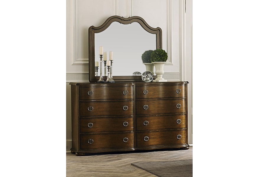 Liberty Furniture Cotswold 545 Br Dm Transitional 8 Drawer Dresser