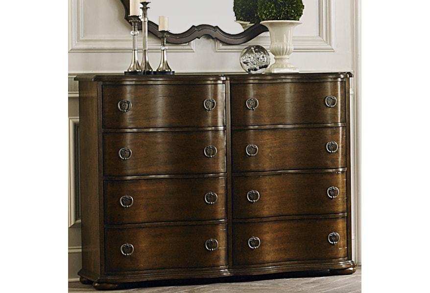 Sarah Randolph Designs Cotswold Transitional 8 Drawer Bureau