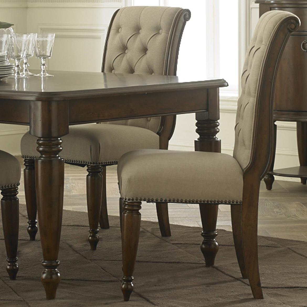 Liberty Furniture Cotswold Transitional Rolled Top Upholstered