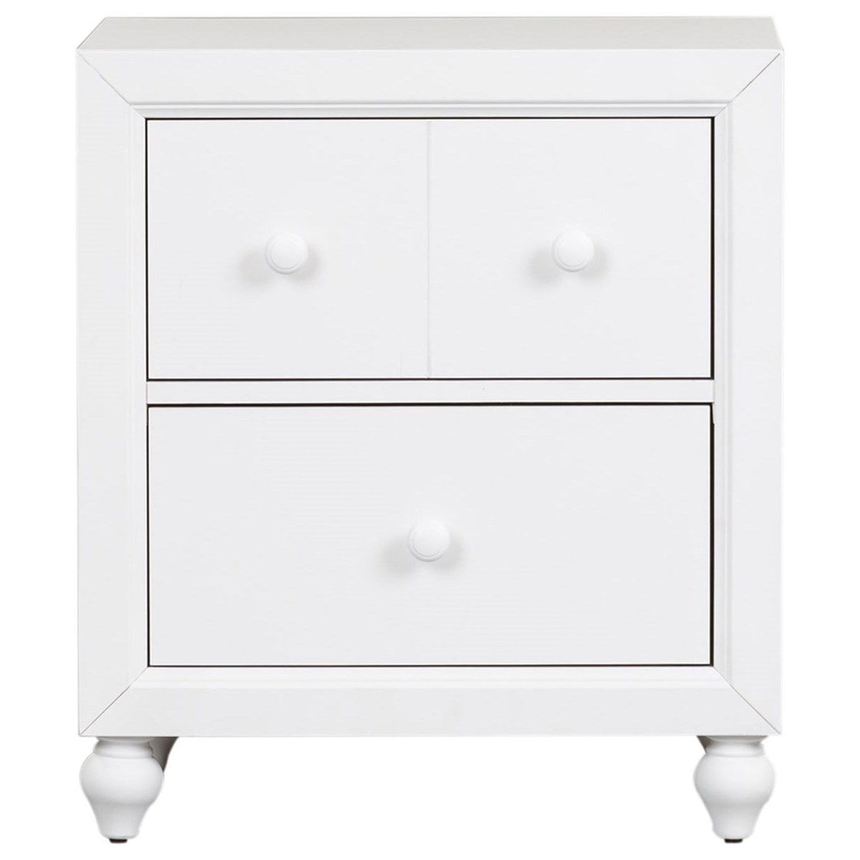 Liberty Furniture Cottage View Cottage Style Nightstand With Bun