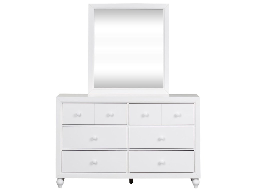 Liberty Furniture Cottage View 523 Ybr Dm Style Dresser And Liberty Furniture Cottage Viewdresser And Mirror