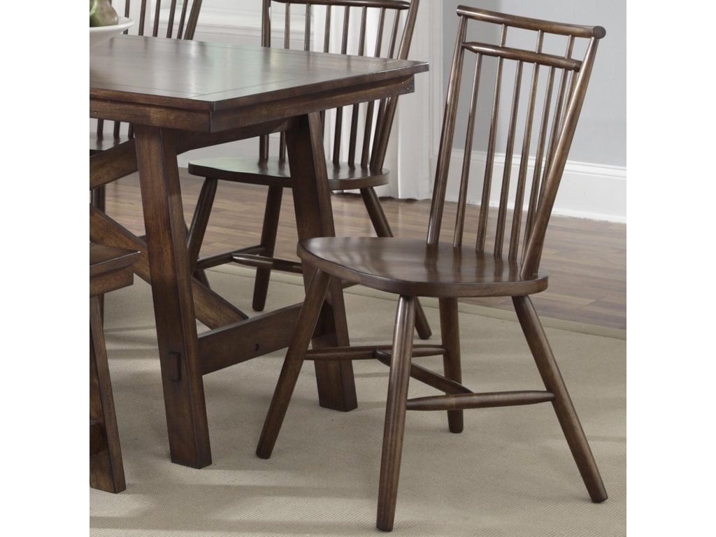 Liberty Furniture Creations IISpindle Back Side Chair