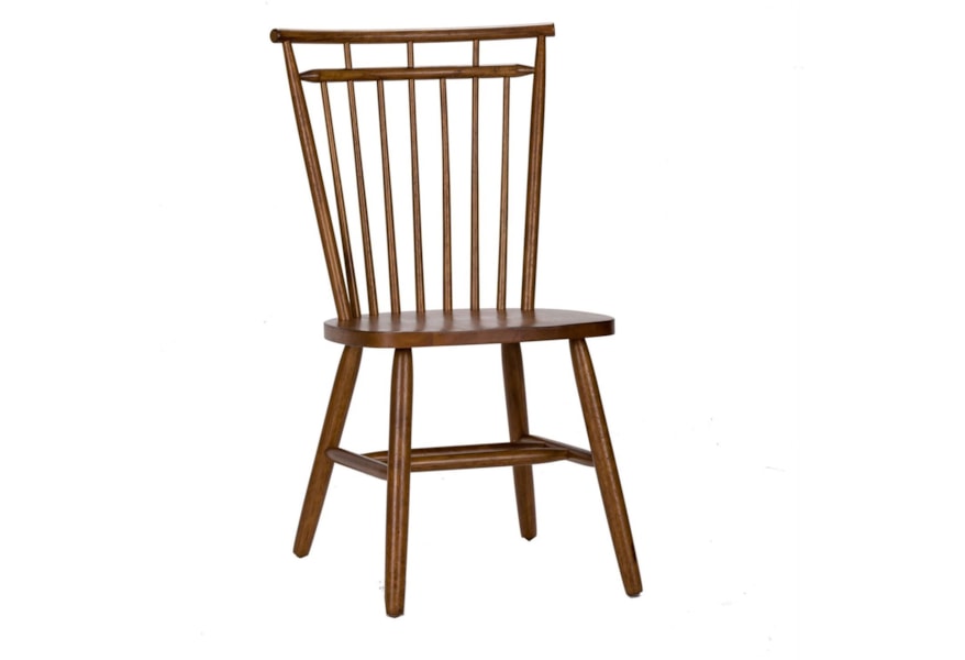 Liberty Furniture Creations Ii 38 C4000s Spindle Back Side Chair Hudson S Furniture Dining Side Chairs
