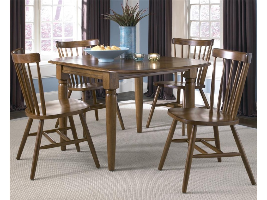 Liberty Furniture Creations Ii 38 T200 Dinette Table With Two Drop Creations Ii Dinette Table With Two Drop Down Leaves By Liberty Furniture