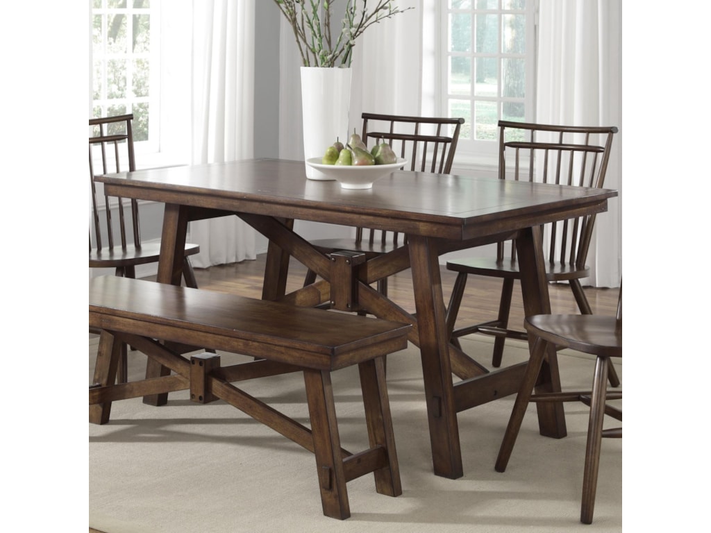 Liberty Furniture Creations IIRectangular Trestle Table