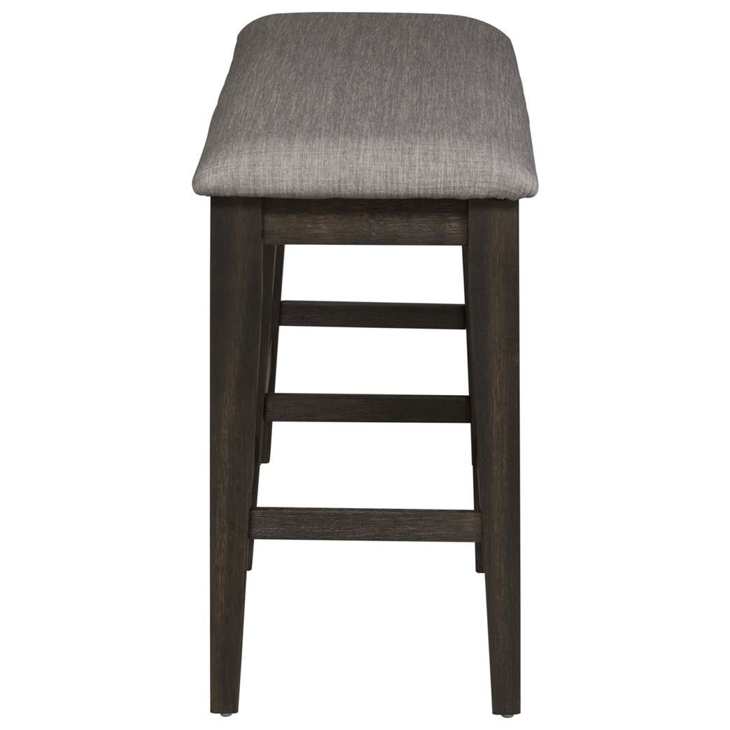 Liberty Furniture Double Bridge Contemporary Upholstered Counter