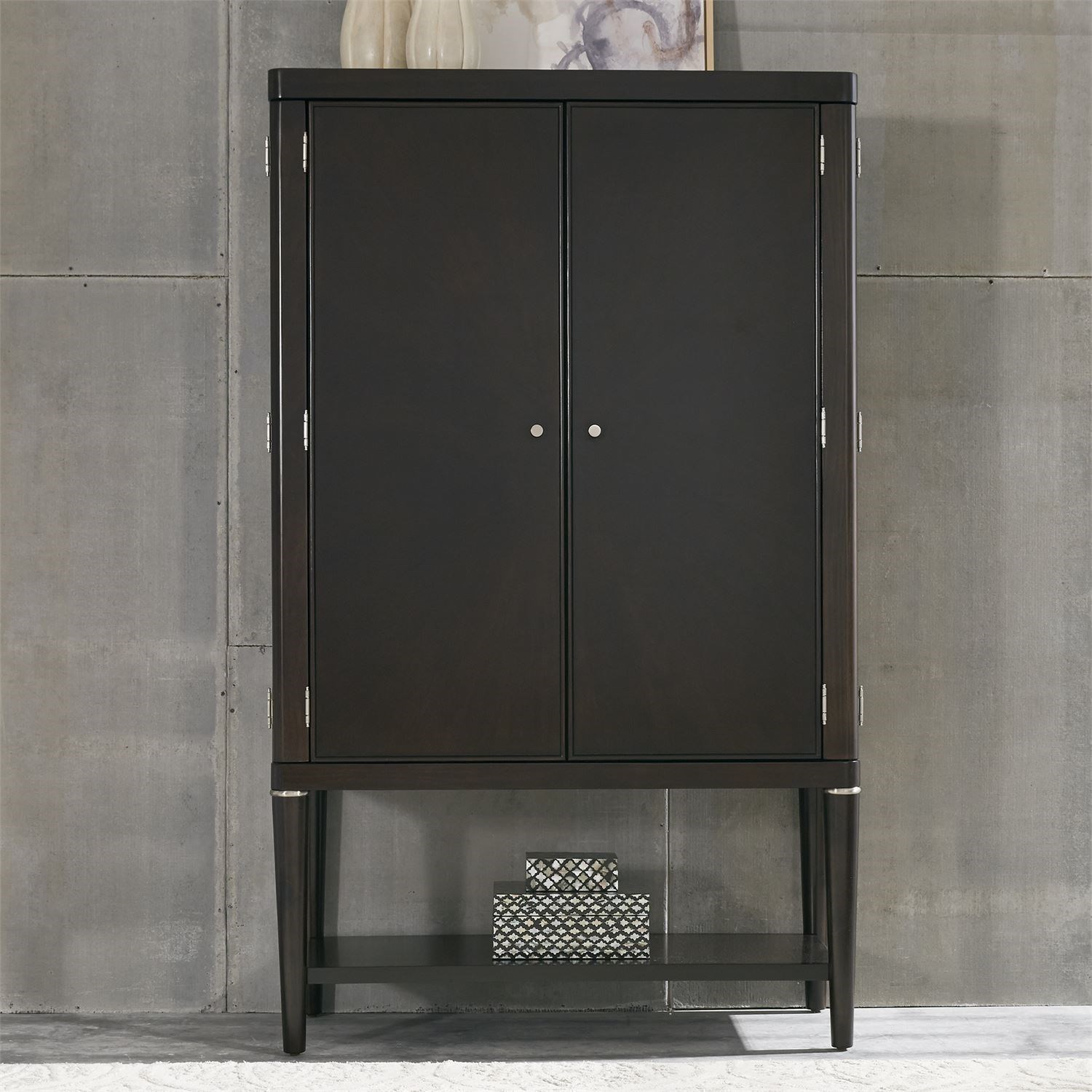 Liberty Furniture Essex Transitional 2 Door Armoire Zak S Home