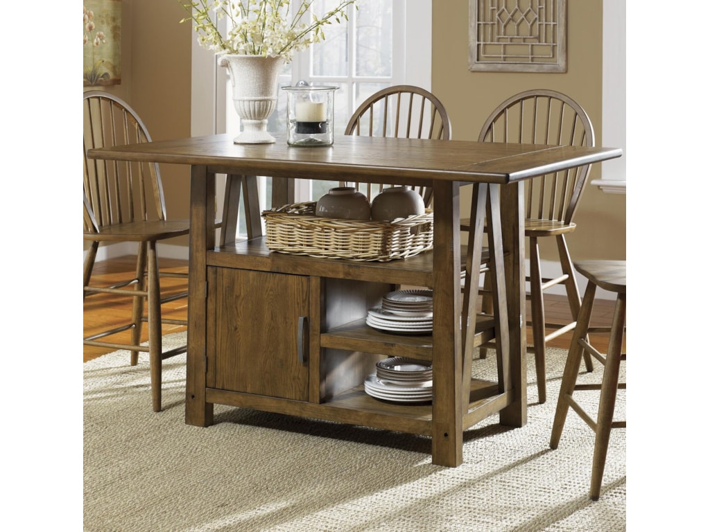 Liberty Furniture Farmhouse Center Island Table