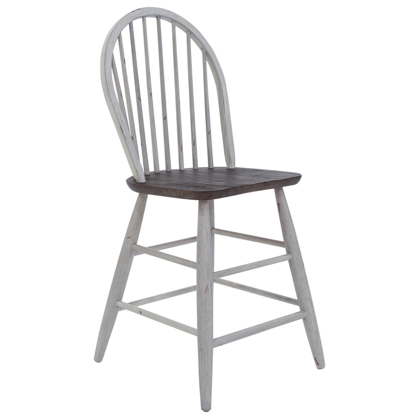 Farmhouse Windsor Back Counter Height Chair