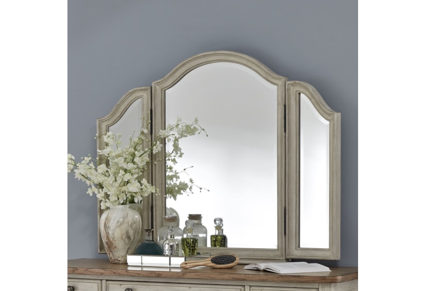 Liberty Furniture Farmhouse Reimagined Relaxed Vintage Trifold