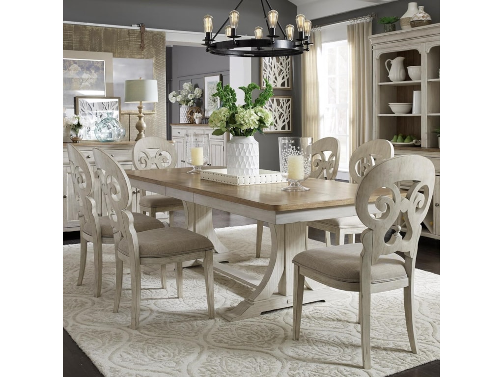 Liberty Furniture Farmhouse Reimagined 652 Dr 7trs Relaxed