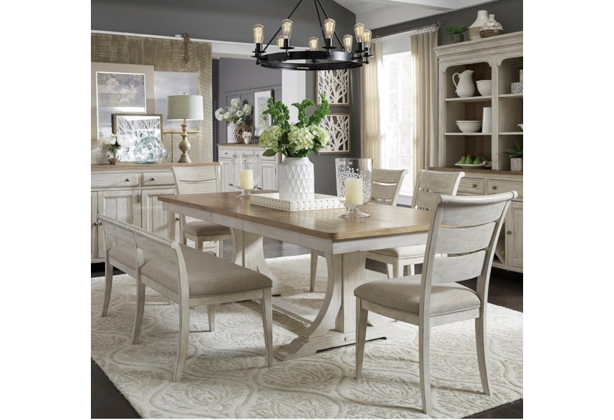 Liberty Furniture Farmhouse Reimagined 652 Dr O6trs Relaxed